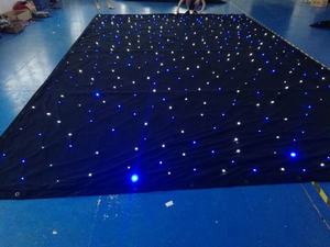 Homei-telón de tela con luz led, cortina de estrellas para decoración de escenario de boda - Product Image 2