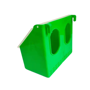 Plastik kümes hayvanları ekipmanları kuşlar besleme fincan kümes hayvanları besleyiciler ve tiryakisi 2 delik güvercin besleyici PH-132 - Product Image 2