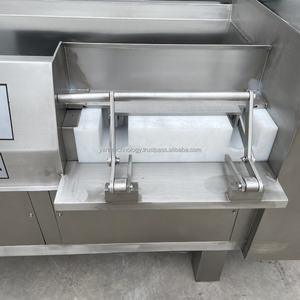 Machine de découpe de cubes de viande de bœuf congelés avec engrenage moteur pour restaurants Machine de découpe de cubes de viande de porc congelés - Product Image 3
