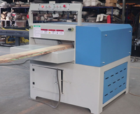 Mini scie à chant infrarouge automatique pour bois scie à chenilles double multi-lames pour menuiserie scie à bois scie de nettoyage de bord