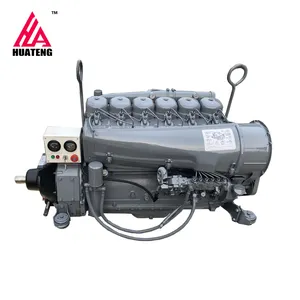 F6L912 Diesel Motor 100HP Refrigerado a Ar 6 Cilindro Motor com Embreagem F6L912 motor para deutz f6L912 motor