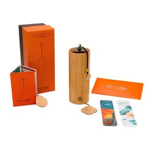 Carillon à vent de méditation haut de gamme en Do, long, pour la guérison musicale et les espaces de yoga - Product Image 5