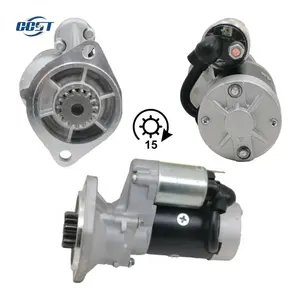 12V 15T MUSTANG 506 Skid Steer Loader Starter for Yanmar 3TNV88 4TNV88 4D84 Engines Starter Motor S12777 S13124 121254770