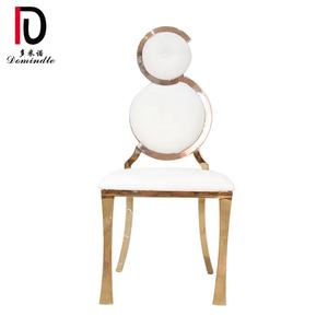 Dominar alta Silla <span class=keywords><strong>de</strong></span> boda <span class=keywords><strong>de</strong></span> Acero Inoxidable <span class=keywords><strong>base</strong></span> <span class=keywords><strong>de</strong></span> oro rosa - Product Image 1