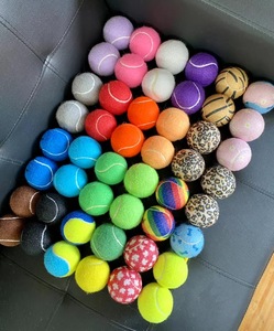 Balle de tennis pour chiens de 2 pouces, rebond de 1,35 m, noyau en caoutchouc, balle de jeu pour animaux de compagnie, logo personnalisé, fournisseur en gros - Product Image 6