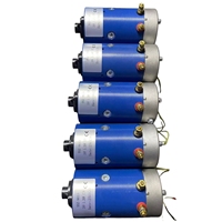 Motor DC Brush 24V 1.2KW Laris untuk Forklift Listrik & Sepeda Listrik 100% Kawat Tembaga Proteksi IP54 Pemasangan Panel