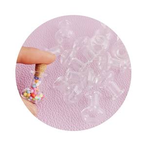 Forme assortie 100Pcs 3D Mini verre étoile coeur souhaitant bouteille avec bouchon en <span class=keywords><strong>liège</strong></span> Noël nouvel an bouteille à la dérive - Product Image 3