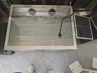 Intelligente geventileerde draagbare commerciële zonne-droogmachine voor groenten, fruit, vlees en vis