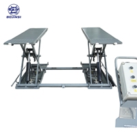 Elevador de Tijera para Autos BJS BJS2828-MB35 de Altura Media, 3500 kg, Elevador Hidráulico, Elevador Portátil para Vehículos, Mantenimiento de Neumáticos, CE