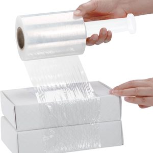 Clear Industrial <b>Stretch</b> <b>Wrap</b> Film with Handle Heavy Duty Plastic Packing <b>Wrap</b> for Shipping - Product Image 2