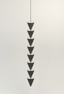 Đèn chùm nhiều đầu sáng tạo với dây kim loại hình học, thiết bị chiếu sáng tùy chỉnh cho phòng khách - Product Image 6