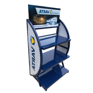 Bán Buôn 3 Tầng Kệ Kim Loại Hiển Thị Tầng Đứng Ô Tô Xe Pin Hiển Thị Kệ - Product Image 3