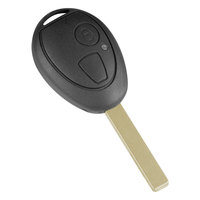 Coque de clé de voiture télécommandée XNRKEY à 2 boutons pour Land Rover 75 Z3 Z4 X3 X5 e46 e39 e36 e34, MG, BMW-Mini-Cooper R53 R50 S, clé vierge