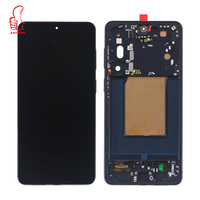 Pantalla AMOLED con Marco para Samsung Galaxy S26 Plus, Ensamblaje de Digitalizador de Pantalla Táctil, Reemplazo Completo