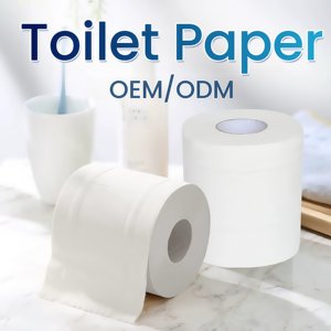 Échantillon gratuit de papier toilette blanc extra doux de luxe à 4 plis de taille jumbo sans noyau solide et bon marché pour salle de bain à domicile de qualité supérieure - Product Image 4