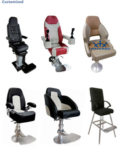 Chaise de <span class=keywords><strong>Pilote</strong></span> Maritime Approuvée CCS avec Rails Coulissants pour Utilisation Marine - Product Image 5