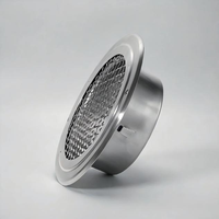 Grille d'aération ronde en acier inoxydable – Anti-rouille, anti-insectes, anti-oiseaux, anti-rongeurs – Pour installations extérieures