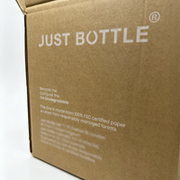 Boîte à fermeture éclair en kraft ondulé, personnalisable avec logo, écologique, en matériaux recyclés, de qualité alimentaire, auto-érectible, pour emballage cadeau, vente en gros