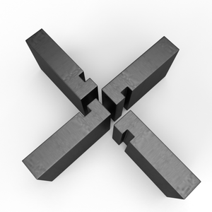 Y35 aimant industriel en céramique bloc barre anneau aimant pour moteur télécommande haut-parleur 1000pc quantité minimale de commande Ferrite de coupe personnalisée - Product Image 4