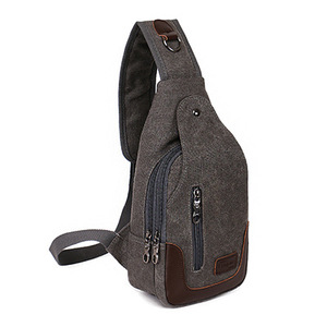 Mochila cruzada para el pecho para hombre, bolso <span class=keywords><strong>de</strong></span> hombro con correa única, bandolera para exteriores - Product Image 3