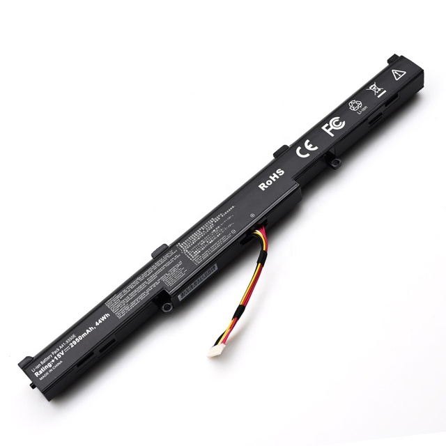 15V 44Wh Laptop Battery A41-X550E for Asus X450 X450E X450FJ A450J A450E X550E X550D X550V X550Z X550DP