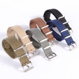 Correa de Reloj de Lona, Correa Trenzada Suave para Reloj Seiko, Correa de Muñeca Trenzada de 20 mm y 22 mm, Brazalete Deportivo Retro para Reloj <span class=keywords><strong>Huawei</strong></span> <span class=keywords><strong>Gt2</strong></span>/Gt3 - Product Image 1