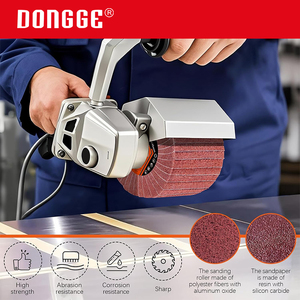 Roue à lamelles abrasive en nylon non tissé, <span class=keywords><strong>brosse</strong></span> à lamelles, roue de polissage et de meulage - Product Image 3