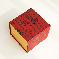 Coffrets cadeaux personnalisables à fermeture magnétique rigide Emballage en carton recyclable pliable de luxe pour produits haut de gamme