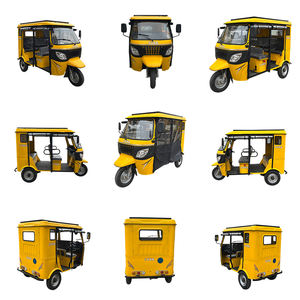 Tricycle à essence Tuk Tuk 200cc à moteur refroidi par eau, longue portée 60km, 260*132*182cm avec housses de pluie, <span class=keywords><strong>3</strong></span> <span class=keywords><strong>roues</strong></span>, <span class=keywords><strong>moto</strong></span> à essence - Ventes Flash - Product Image 6