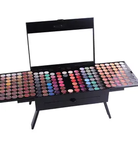 Multifuncional 180 cor maquiagem paleta blush pó bolo maquiagem caixa piano caixa olho sombra paleta maquiagem caixa