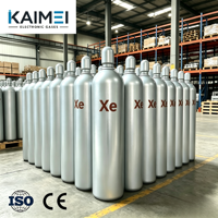 High Purity 99.999% 5N Xenon Gas Xe Cylinder High Pressure 10L 20L 40L 50L Seamless Steel Tank Industrial Gas Laboratory