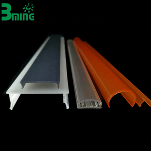 Chiết Giang Bming Quang Tuyến Tính Ống Kính PC/PMMA Khuếch Tán Tùy Chỉnh <span class=keywords><strong>LED</strong></span> Ép Đùn Ánh Sáng Bìa - Product Image 1