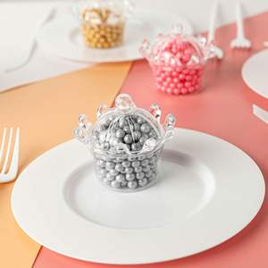 Enfant Chocolat Noël Fête De Mariage Affichage Couronne Enfants Cadeau En Plastique Bonbons Boîtes D'emballage - Product Image 6