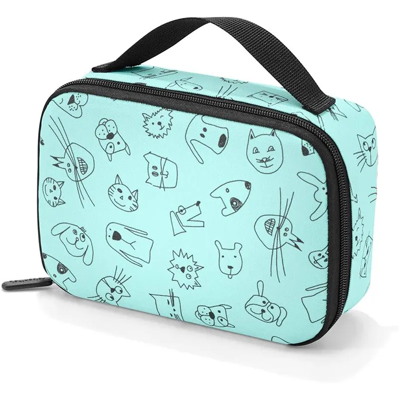 Custom Freezable Adult Insulated Picnic Box Lunch Bag Thermal Kids Lunch Cooler Bag School
