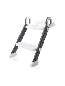 Adjustable Kids Toilet Trainer Seat With <b>Step</b> Ladder Wholesale <b>Foldable</b> Baby Potty Seat Ring Handles Training Chair Bulk - Product Image 3