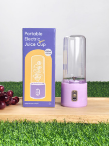 Portable Mini USB mélangeur électrique multifonctionnel Rechargeable cuisine outils presse-agrumes accessoire pour voyage <span class=keywords><strong>Camping</strong></span> jus tasse voiture - Product Image 6