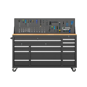 Chariot à outils robuste, avec tiroirs pour l'entretien, boîte de rangement pour réparation automobile, multi-tiroirs épaissis pour matériel - Product Image 4