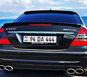 Aileron arrière pour Mercedes-Benz W211 Classe E E200 E260 2003-2007, pièce extérieure, modification du spoiler du coffre arrière - Product Image 4