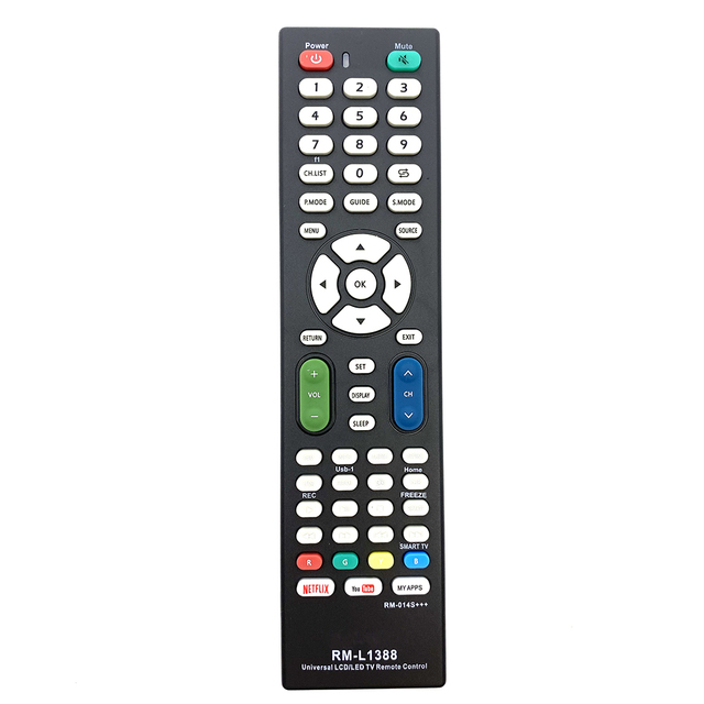 Universal TV Remote Control Compatible Use Universal TV Remote Control of Any Brand Need to Set According to the Manual RM-L1388