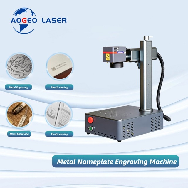 High Speed Mini Desktop Laser Marking Machine for Batch Marking