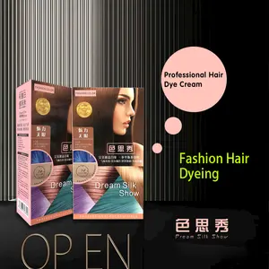 Private Label Factory Price Non Allergic Hair Dye For Home Use Hair Color Cream Permanent