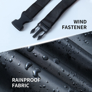 Housse de protection contre la pluie <span class=keywords><strong>pour</strong></span> moto et <span class=keywords><strong>scooter</strong></span> électrique, revêtement argenté, imperméable, anti-UV, bâche <span class=keywords><strong>pour</strong></span> vélos électriques, multi-tailles - Product Image 4