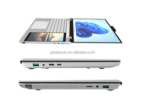 Portátil de Doble Pantalla Táctil de 15.6 + 7 Pulgadas, Computadora para Estudiantes N100 I7 I9 10.ª 11.ª 12.ª Generación, para Negocios - Product Image 4