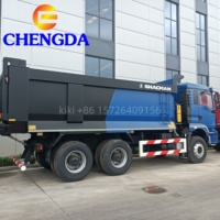 Camion à benne basculante de bonne qualité Shacman H3000 LHD RHD 6X4 10 roues moteur diesel 17 18 19 20 22 25 CBM mètres cubes d'occasion