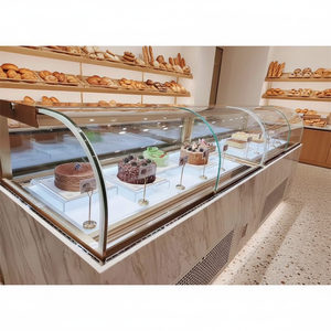 Vitrine réfrigérée BREVIT à 3 portes, vitrine à gâteaux <span class=keywords><strong>Berjaya</strong></span>, vitrine à fleurs, vitrine réfrigérée pour boulangerie - Product Image 2
