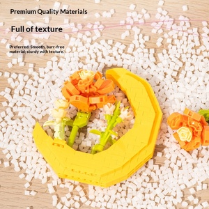 <span class=keywords><strong>Xihuan</strong></span> - Juguetes Educativos de Plástico para Construir, Bloques de Construcción de Micro Piezas con Forma de Rosa, Regalo para el Día de San Valentín y el Día del Niño, 6 Conjuntos Temáticos - Product Image 3