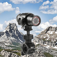 Mini caméra de moto F9 étanche, enregistrement sportif HD 1080p, casque de vélo de montagne, moto, sports, adapté aux scènes sportives