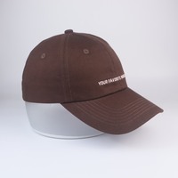 Vente en gros Casquette camionneur réglable en coton vintage unisexe Casquette de sport teinte délavée Casquette de baseball style lettre