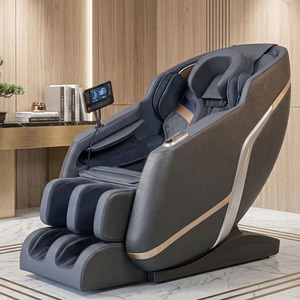 Cadeira de Massagem Elétrica GUOHENG Luxuosa 8D com Massagem Shiatsu para o Corpo Inteiro e Gravidade Zero com Alongamento de Yoga - Product Image 1