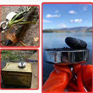 Industrial <span class=keywords><strong>de</strong></span> doble cara 2400LB imán <span class=keywords><strong>de</strong></span> neodimio Kit <span class=keywords><strong>de</strong></span> pesca N52 fuerte permanente 2400LB soldadura <span class=keywords><strong>de</strong></span> tracción <span class=keywords><strong>de</strong></span> Río NDfeb imán recubierto - Product Image 6